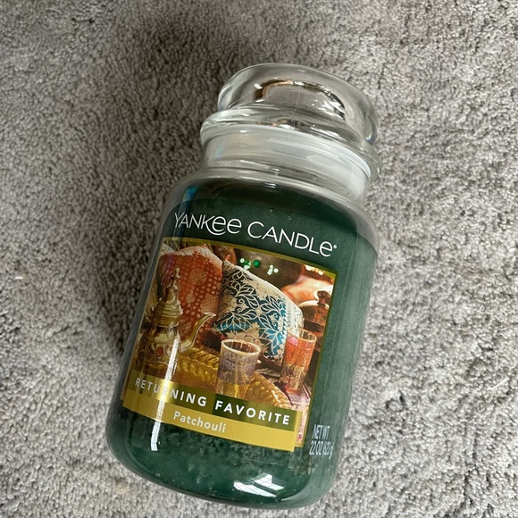 Yankee candle brand new patchouli large jar candle 22 OZ witches brew